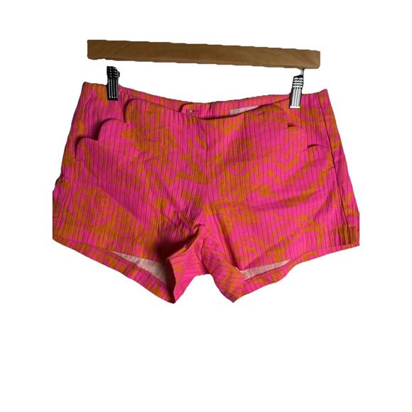 Lily Pulitzer Liza Seaesta Pop Pink Shorts Women’s sz 0 Beachy Everyday Coastal - Picture 1 of 7